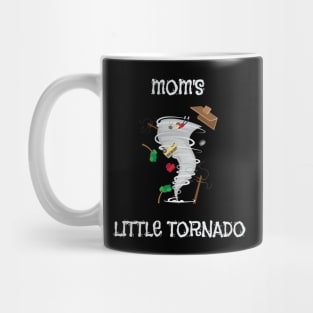 Cute Mom's Little Tornado Kids Mug